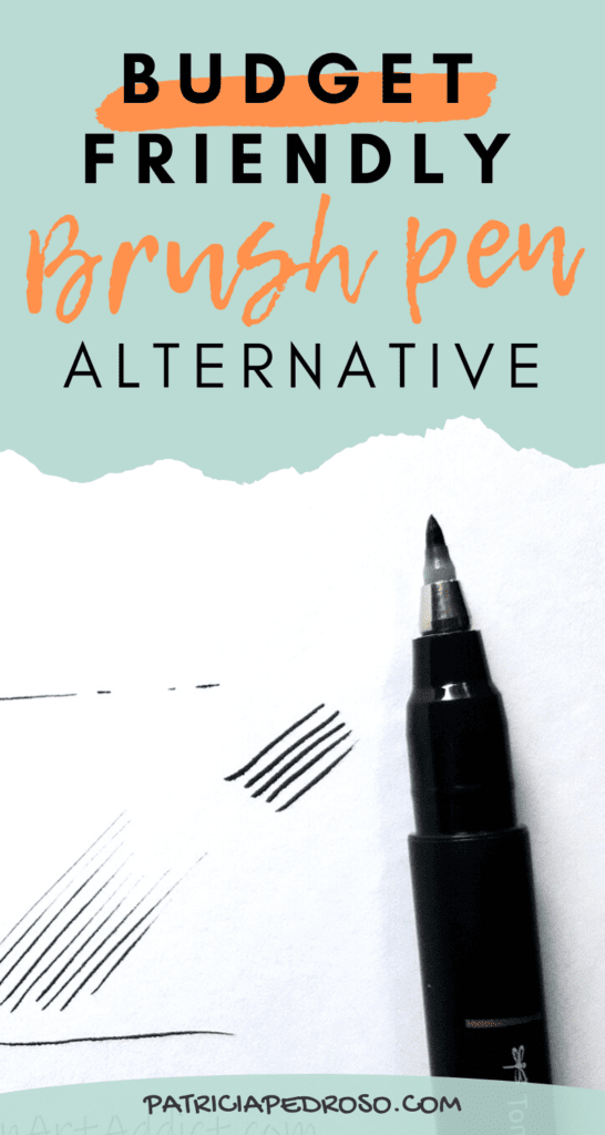  budget friendly brush pen alternative tombow