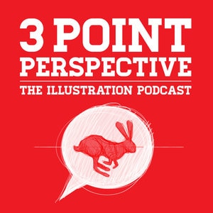 3 point perspective illustration podcast