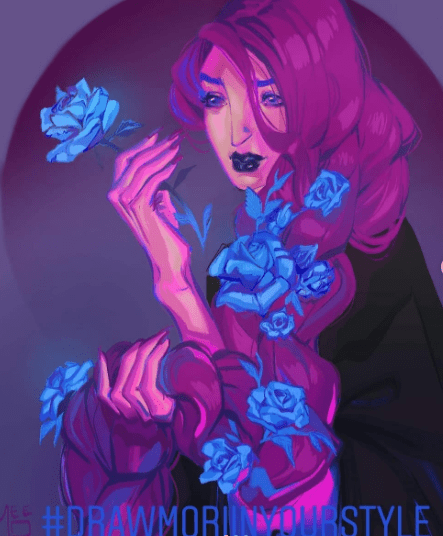draw this in your style meememori