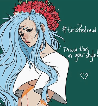 tiri.art draw this in your style