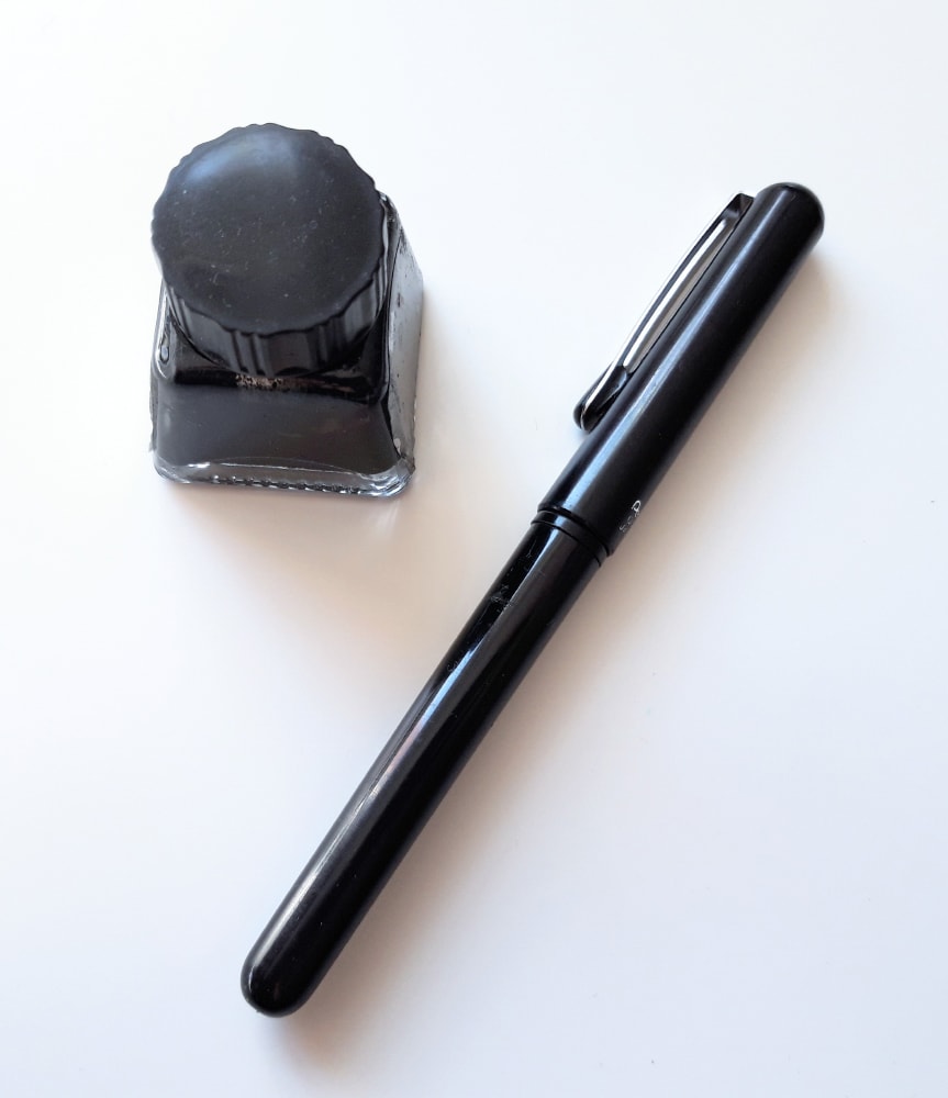 ink pen liquid pentel brush pen