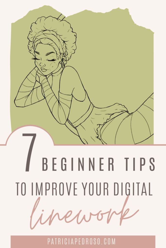 7 tips to improve your digital linework faster beginner artists