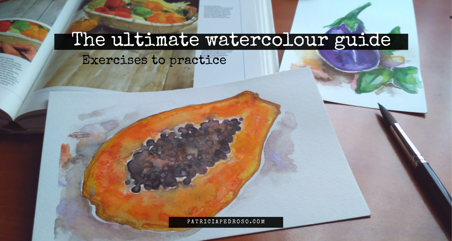 watercolour tutorial 7 exercises to practice