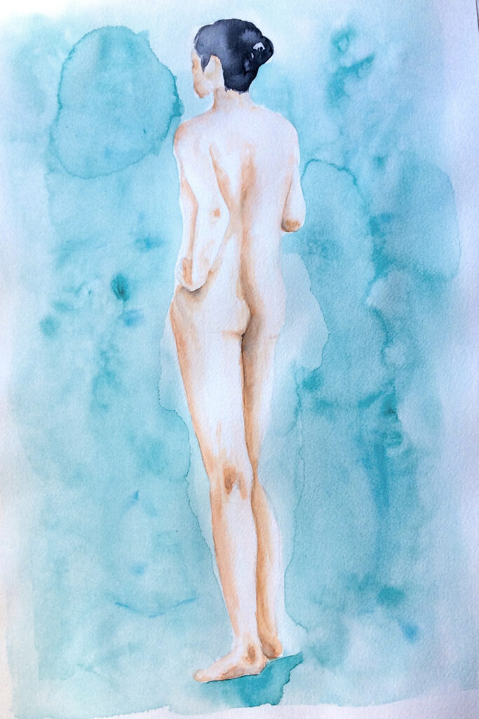 watercolour exercises to practise life drawing