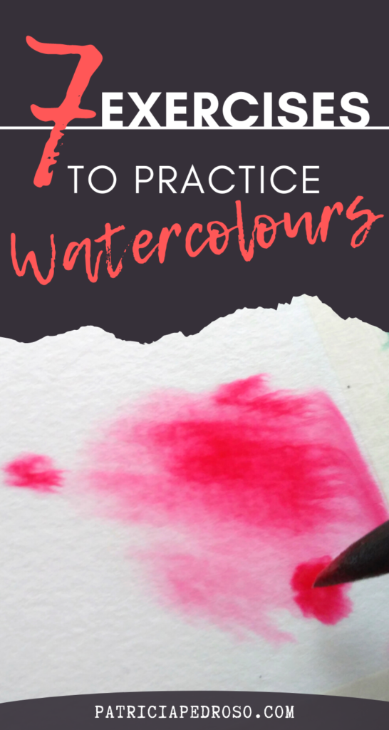 7 exercises to practice watercolours