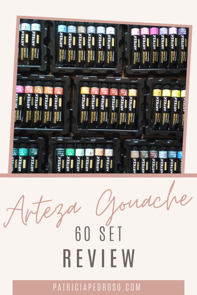 Arteza Gouache review – 60 set