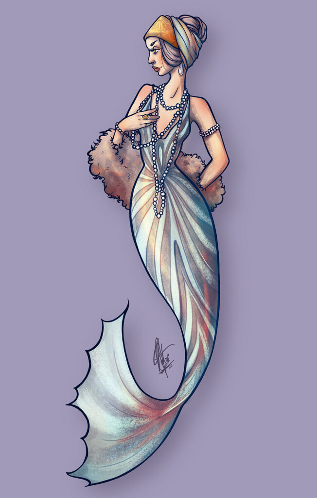 mermay 20s digital art patricia pedroso