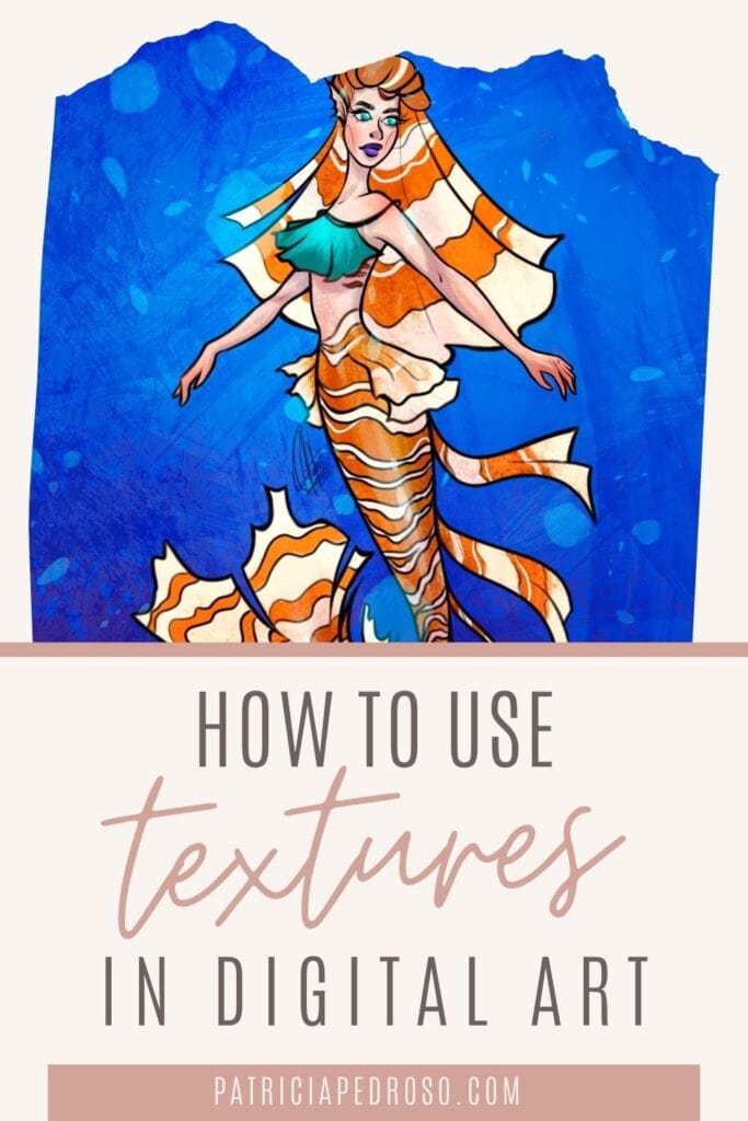 how to use textures in digital art