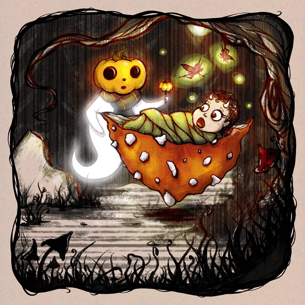 pumpky's adventures inktober drawlloween halloween project childrens book