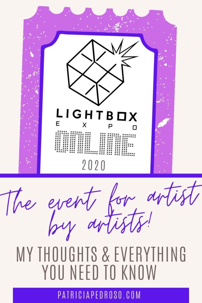 Ligthbox expo online 2020 - my toughts, insight & opinion of the art event of the year