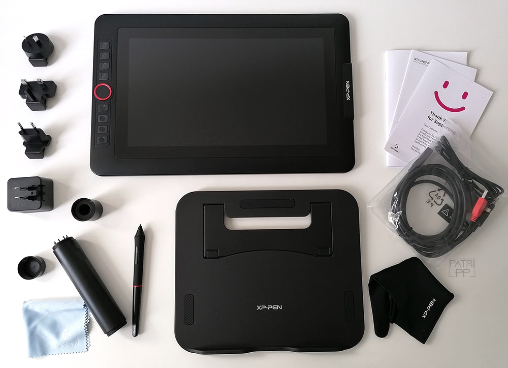 Artist 13.3 Pro by xp-pen drawing tablet review and unboxing christmas edition