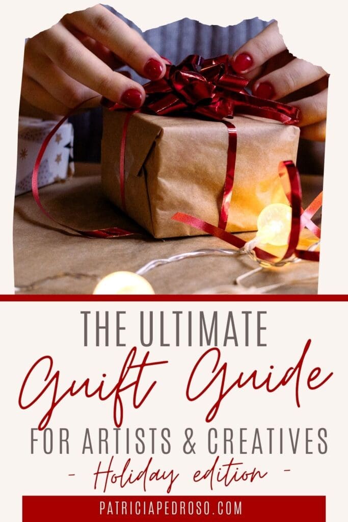 the ultimate gift guide ideas for artists by creative artist drawing painting