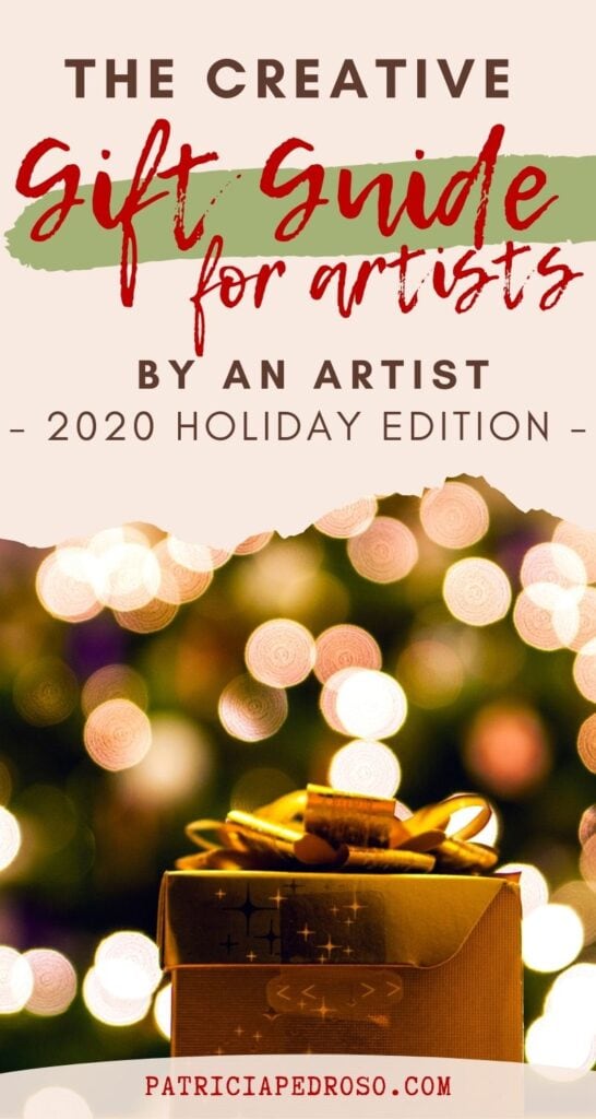 the ultimate gift guide ideas for artists by creative artist drawing painting