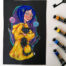 coraline laika acrylic painting original art patricia pedroso