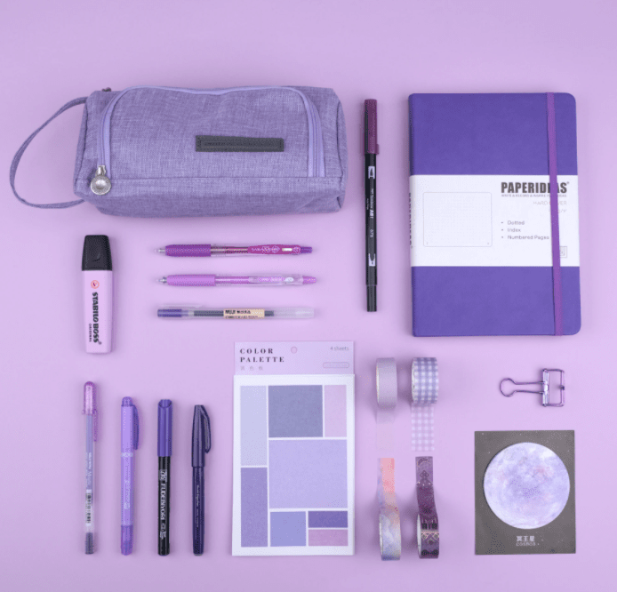 stationerypal lavender bullet journal bundle