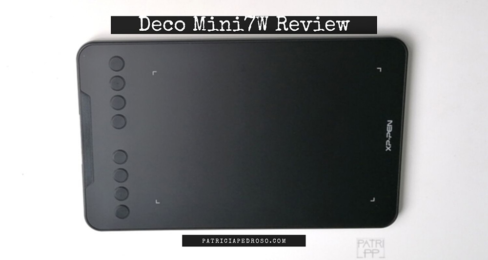 Deco Mini7W wireless digital tablet by xp-pen review