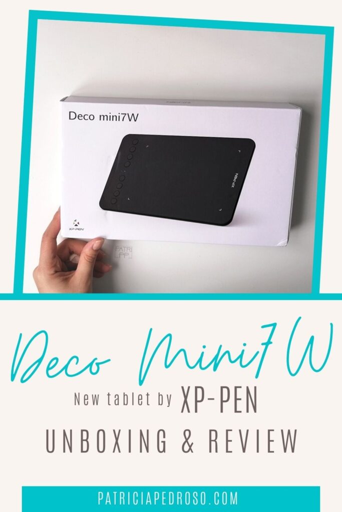 Deco Mini7W wireless digital tablet by xp-pen review