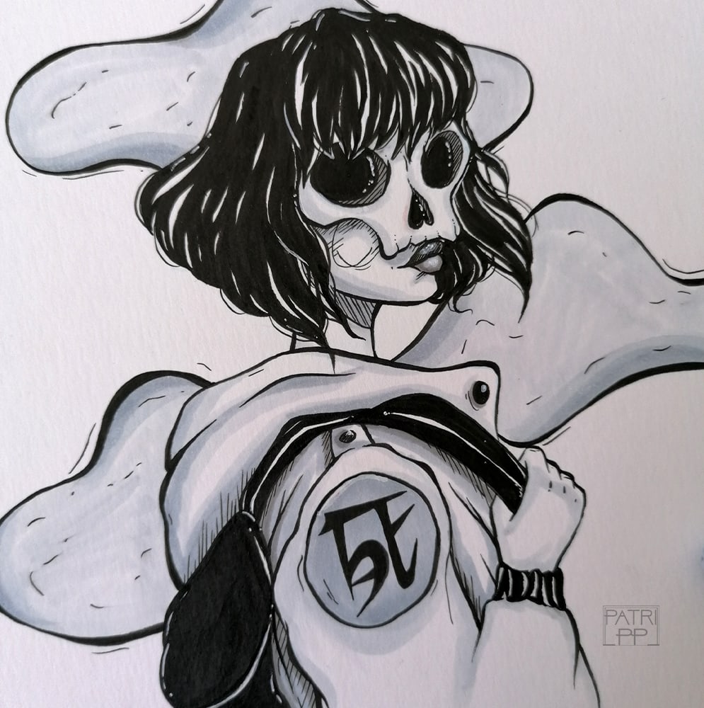 Death girl - dtiys behemot ink markers