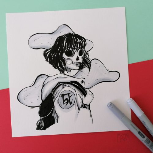 Death girl - dtiys behemot ink markers