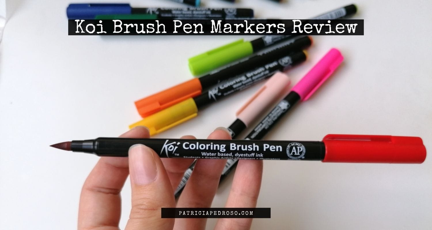 Koi Water Brush Markers by Sakura – 12 Set Review