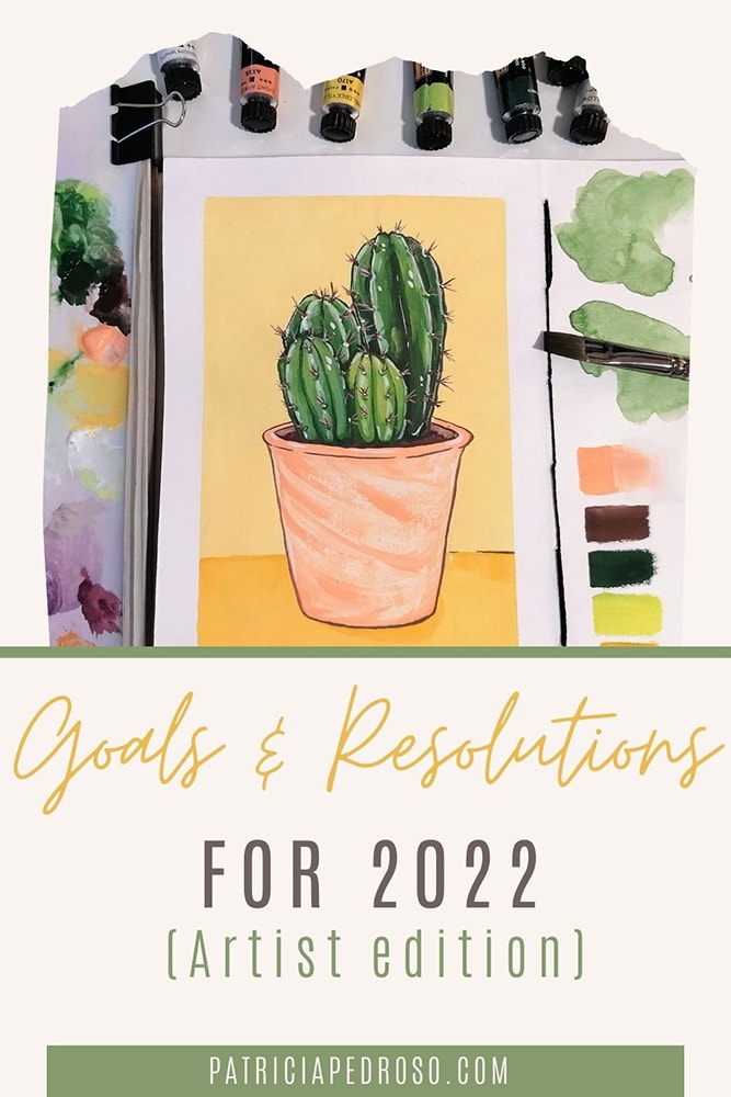 artist goals & resolutions for 2022